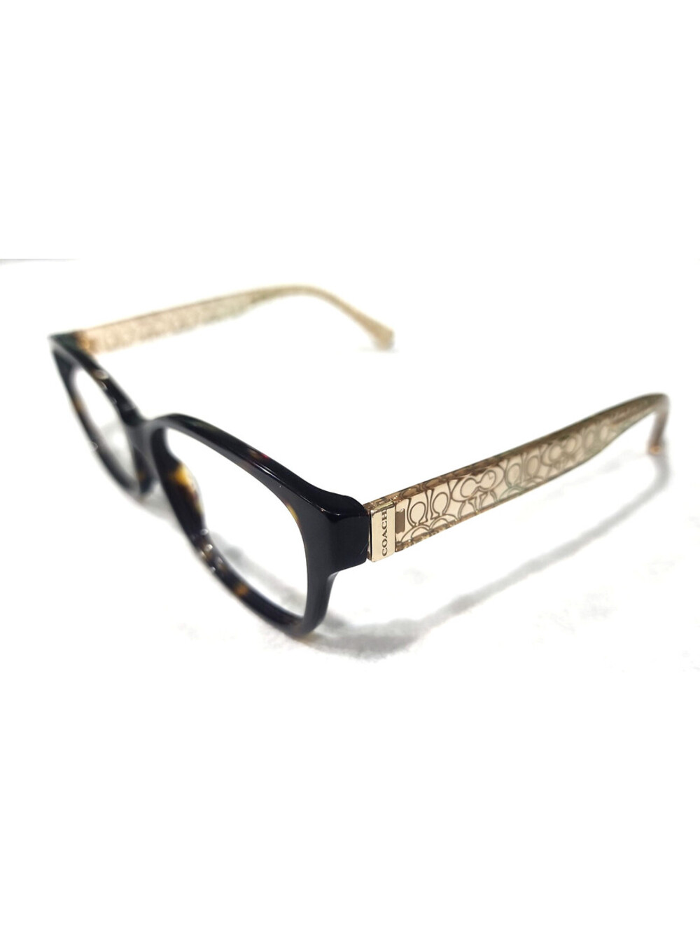 Coach HC6049 Tia 5152 Tortoise Square Eyeglasses Frame 54-16 135